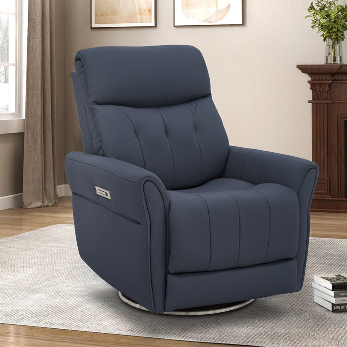 Barcalounger Mae Power Swivel Recliner w/Power Head Rest & Power Lumbar