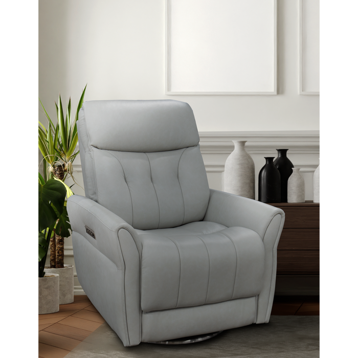 Barcalounger Mae Power Swivel Recliner w/Power Head Rest & Power Lumbar