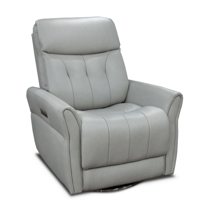 Barcalounger Mae Power Swivel Recliner w/Power Head Rest & Power Lumbar