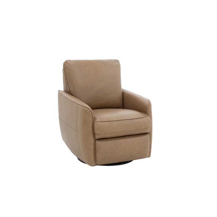 Barcalounger Maple Power Swivel Glider Recliner