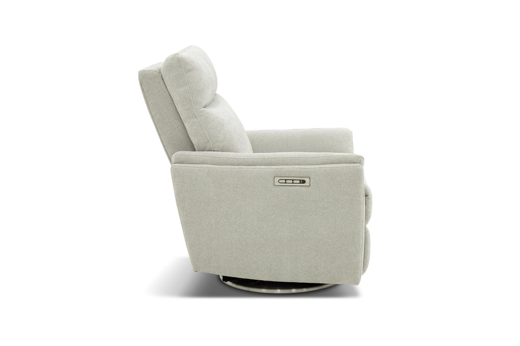 Barcalounger Maryn Triple Power Zero Gravity Swivel Recliner w/Power Recline, Power Head Rest & Power Lumbar