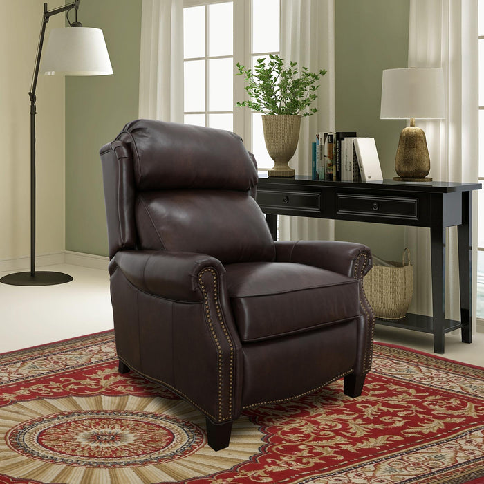 Barcalounger Meade Push Thru The Arms Recliner