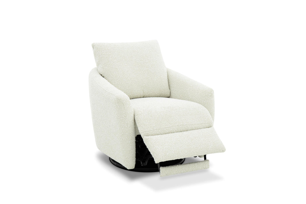 Barcalounger Morrow Single Power Swivel Chair w/Power Footrest Only