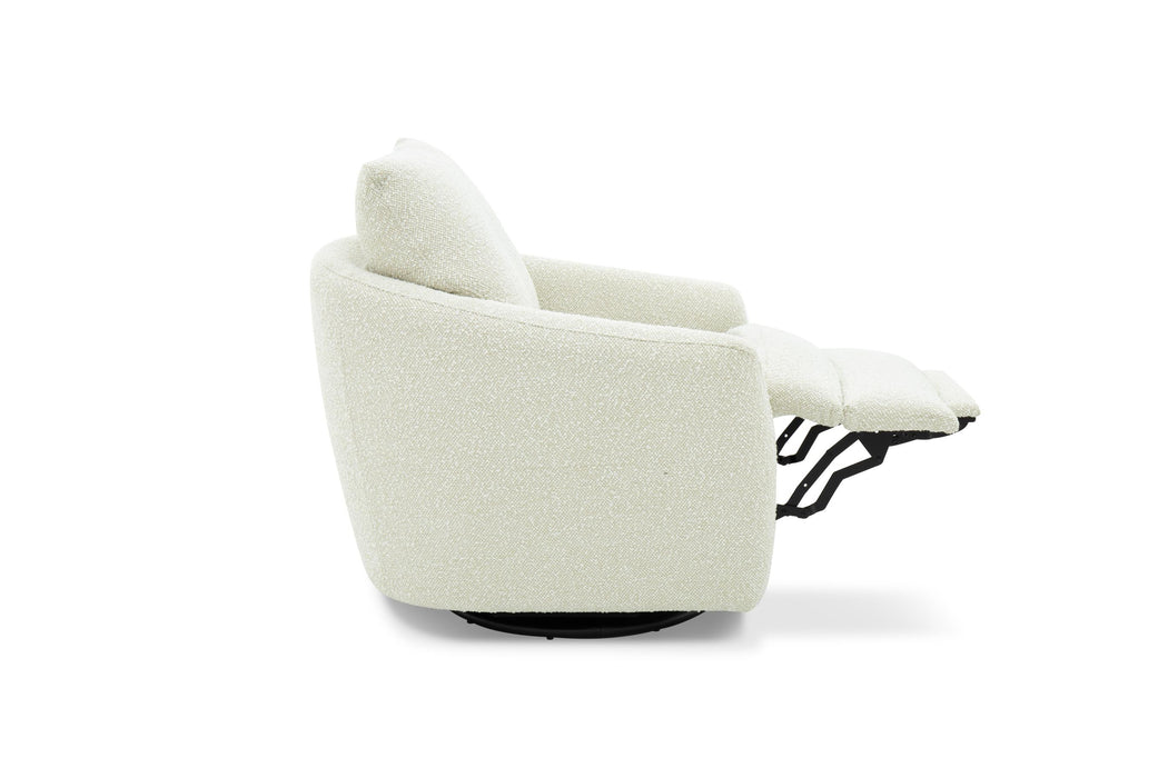 Barcalounger Morrow Single Power Swivel Chair w/Power Footrest Only