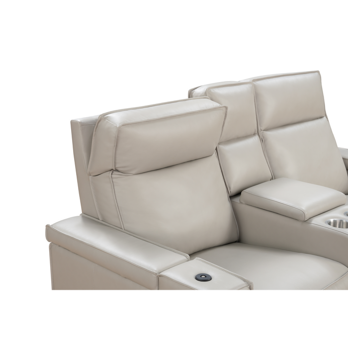 Barcalounger Odessey Power Reclining Console Loveseat w/Power Head Rests, Power Lumbar, Heat & Massage