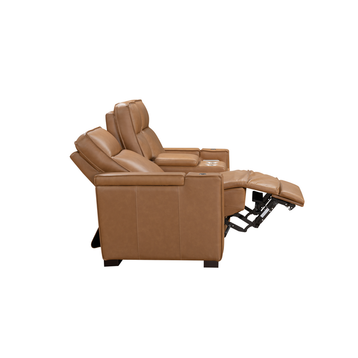 Barcalounger Odessey Power Reclining Console Loveseat w/Power Head Rests, Power Lumbar, Heat & Massage