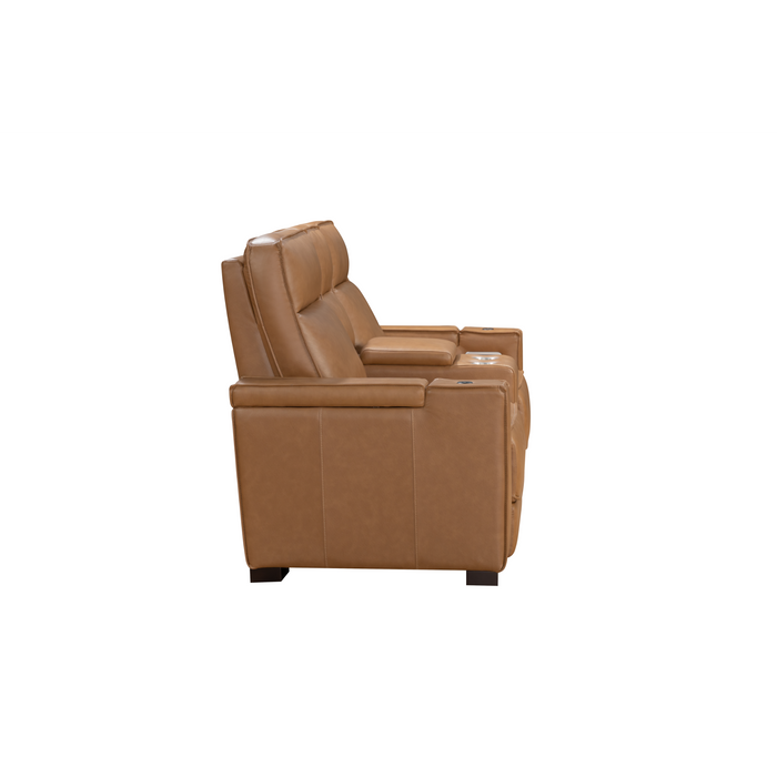 Barcalounger Odessey Power Reclining Console Loveseat w/Power Head Rests, Power Lumbar, Heat & Massage