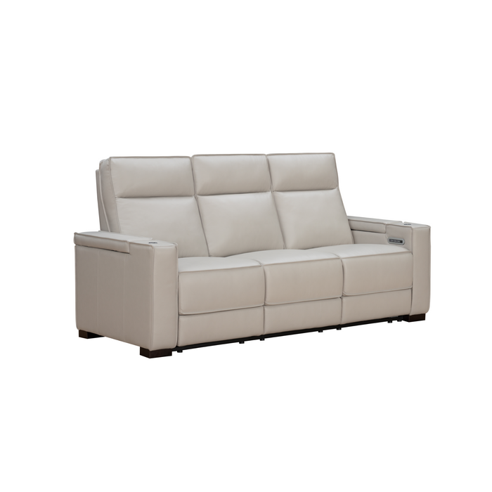 Barcalounger Odessey Power Reclining Sofa w/Power Head Rests, Power Lumbar, Heat & Massage (Dropdown Table w/Smart Tabletop Control)