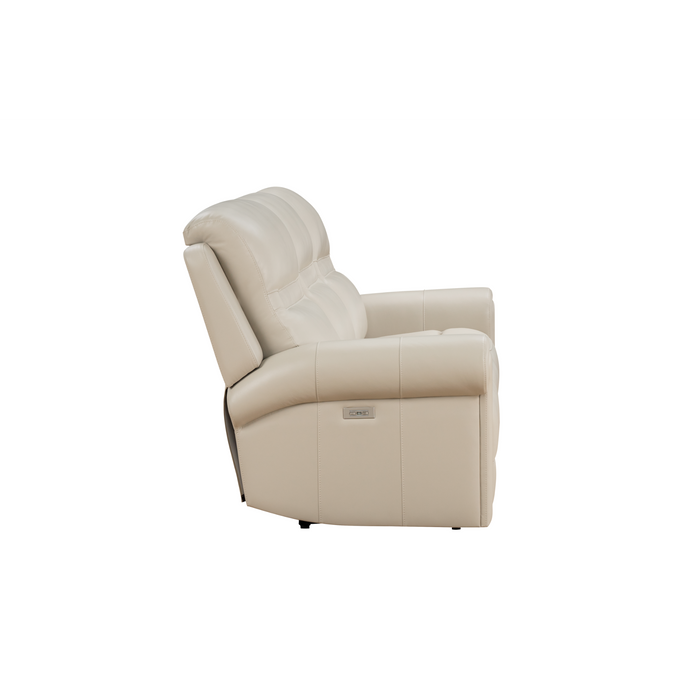 Barcalounger Remington Power Reclining Sofa w/Power Head Rests & Drop Down Table w/2 Cup Holders