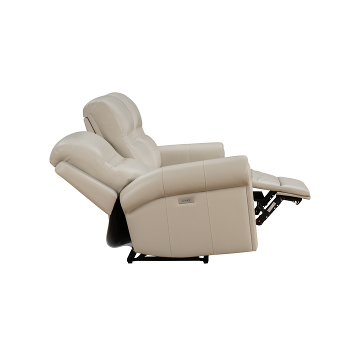 Barcalounger Remington Power Reclining Sofa w/Power Head Rests & Drop Down Table w/2 Cup Holders