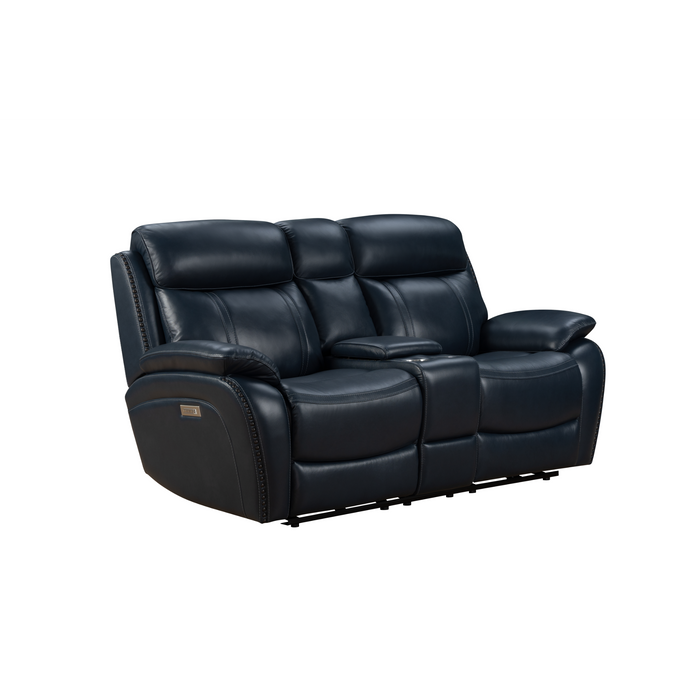 Barcalounger Sandover Power Reclining Console Loveseat w/Power Head Rests & Lumbar