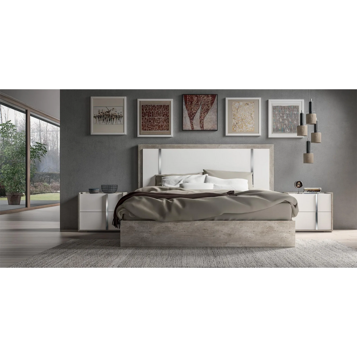 Treviso Bedroom Set in White Chest