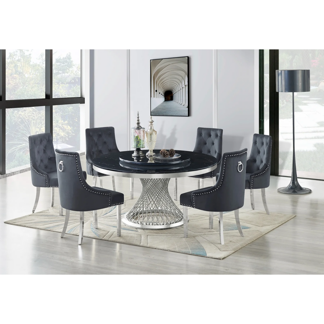 Glam Dining Room Chairs