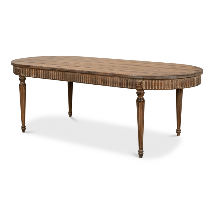 Sarreid French Antique Reproduction Dining Table