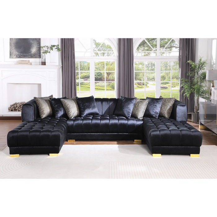 Dasha Sectional (All 8 Pillows Included)