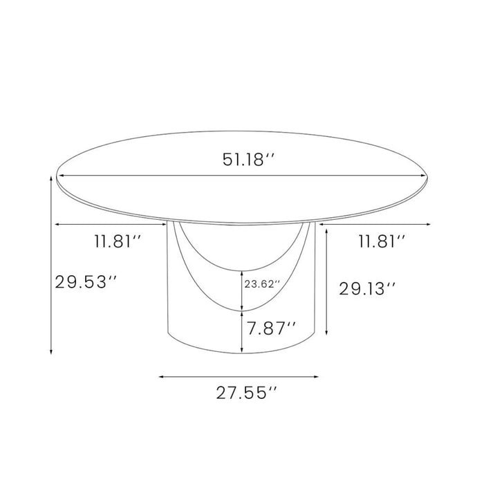 Smile 51" Dining Table