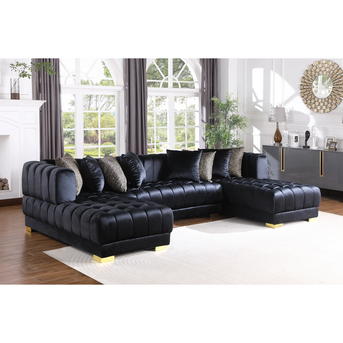 Dasha Sectional (All 8 Pillows Included)