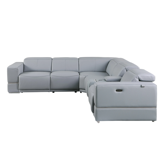 Franco 6Pcs Power Reclining Sectional