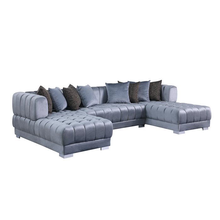 Dasha Sectional (All 8 Pillows Included)