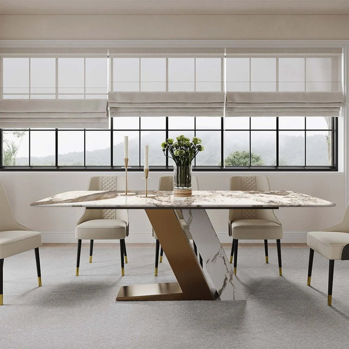 Goldie 79" Pandora Dining Table — Gafer Furniture