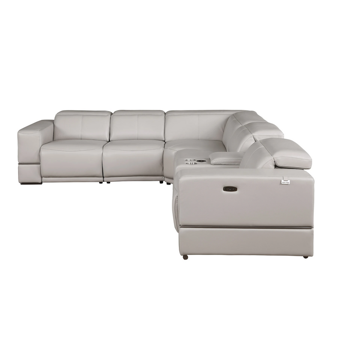 Franco 6Pcs Power Reclining Sectional