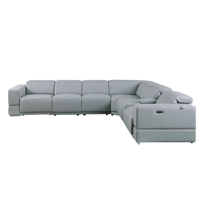 Franco 6Pcs Power Reclining Sectional