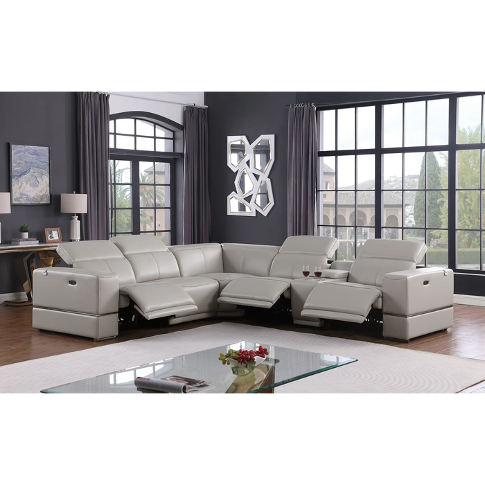 Franco 6Pcs Power Reclining Sectional