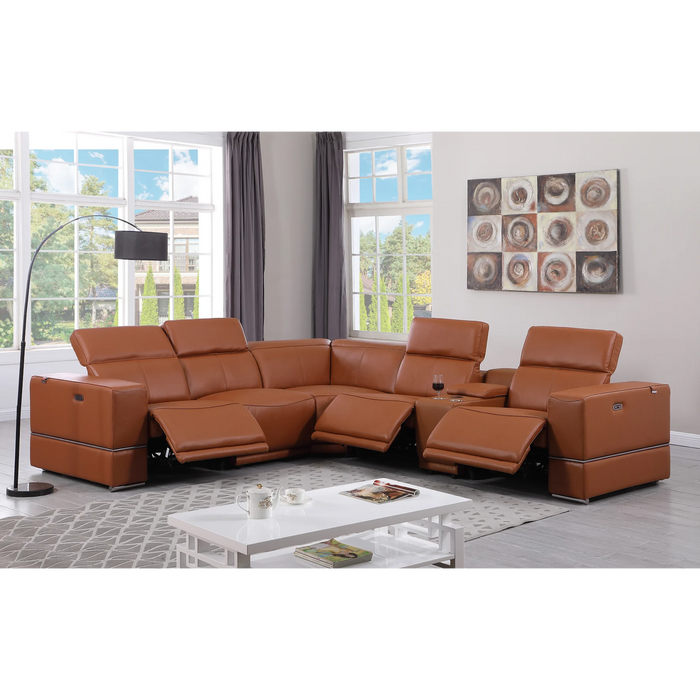 Franco 6Pcs Power Reclining Sectional