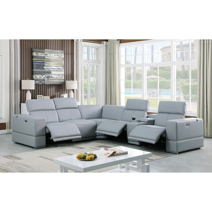 Franco 6Pcs Power Reclining Sectional