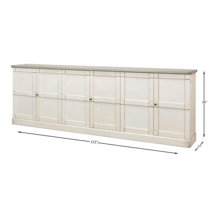 Sarreid Luciana Wood Doors Buffet