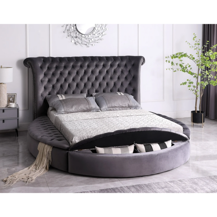 Lux Storage Bed in Velvet