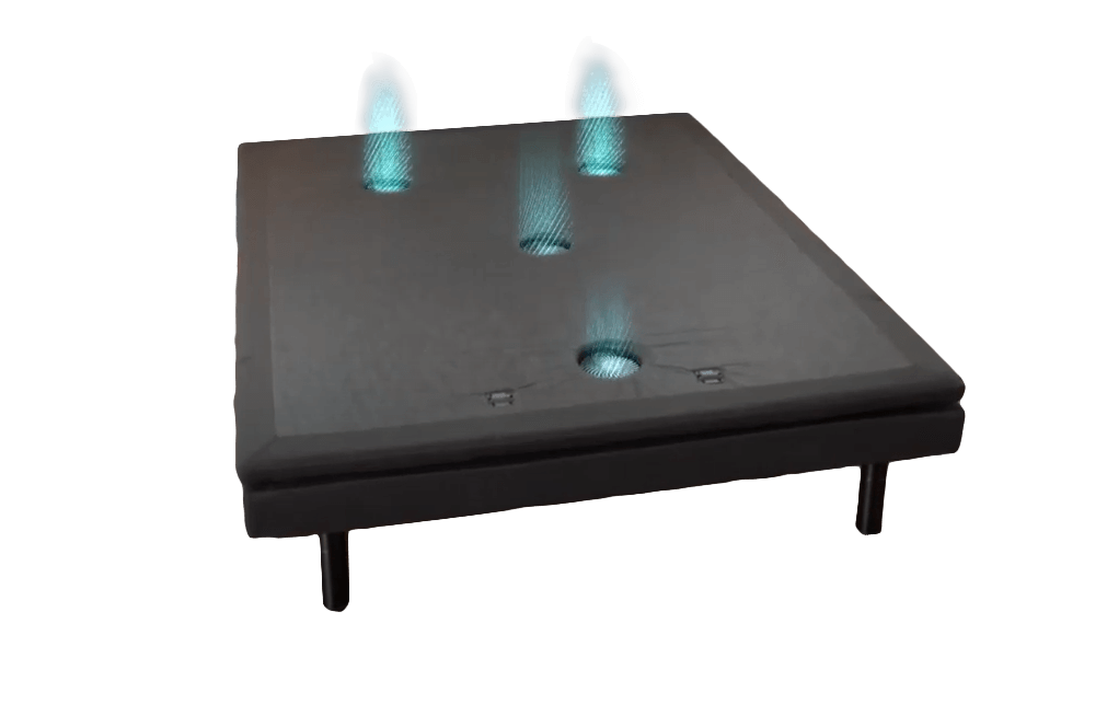 Electric Adjustable Bed with Mattress - PowerCool Medium Sleep System